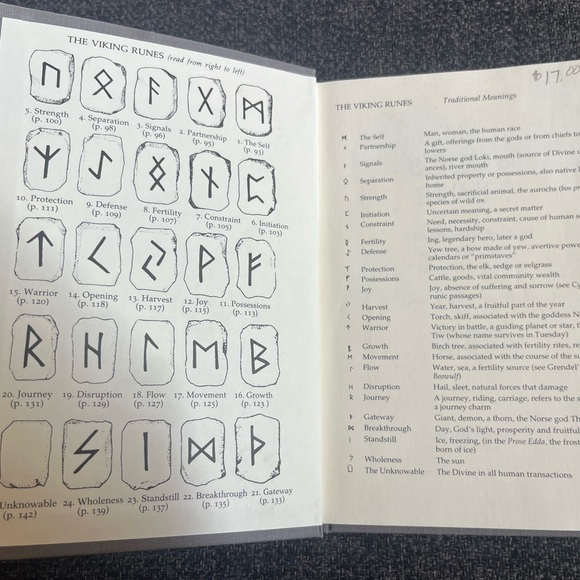 •The Book of Rune & Crystal Runes in Pouch• - Picture 7 of 8